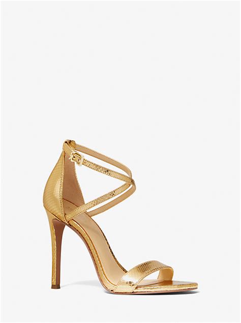 michael michael kors antonia leather sandal